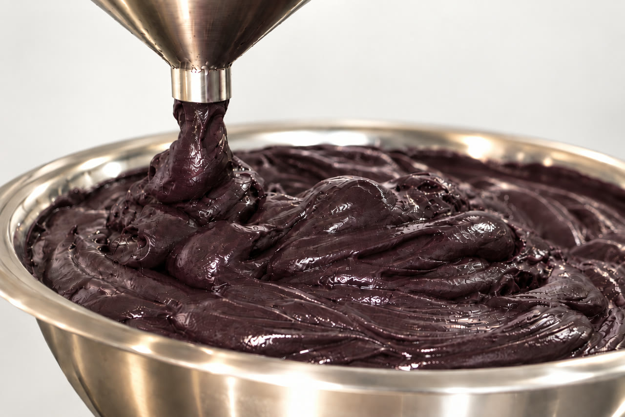 Proceso de transformación del açaí